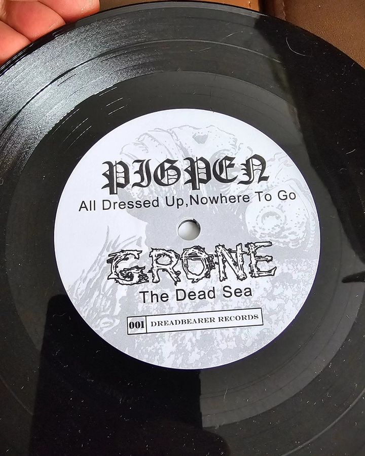 Dreadbearer 001 - Grone/Pigpen 7" split